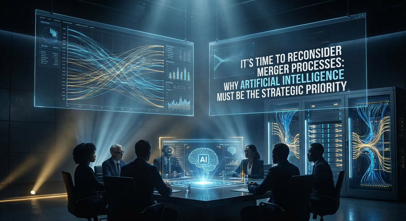 Á altura de repensar os processos de fusão: por que a inteligência artificial deve ser a prioridade estratégica