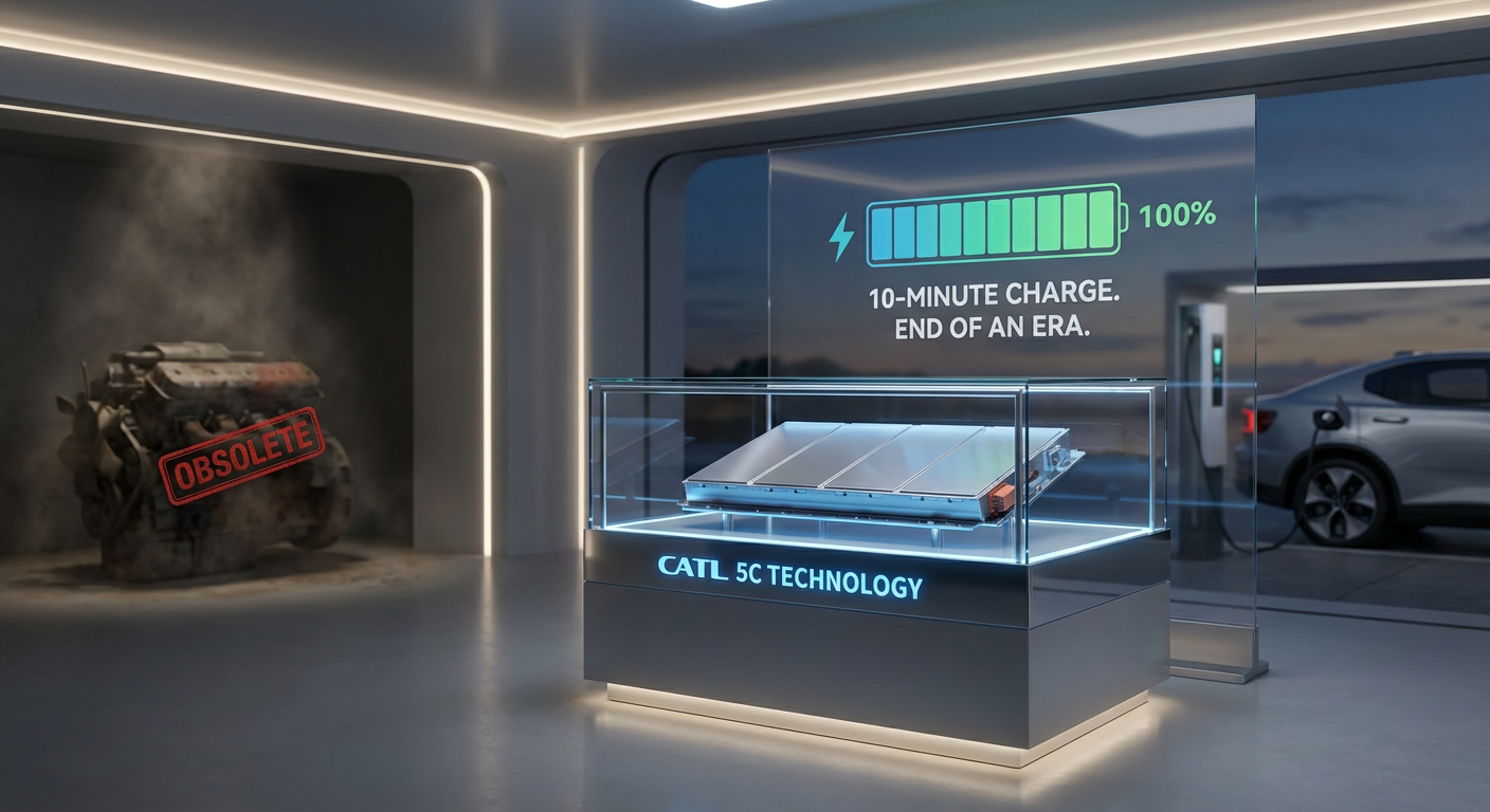 A Revolução das Baterias 5C da CATL: Por Que o Investimento em IA é Crucial para o Futuro da Mobilidade Elétrica