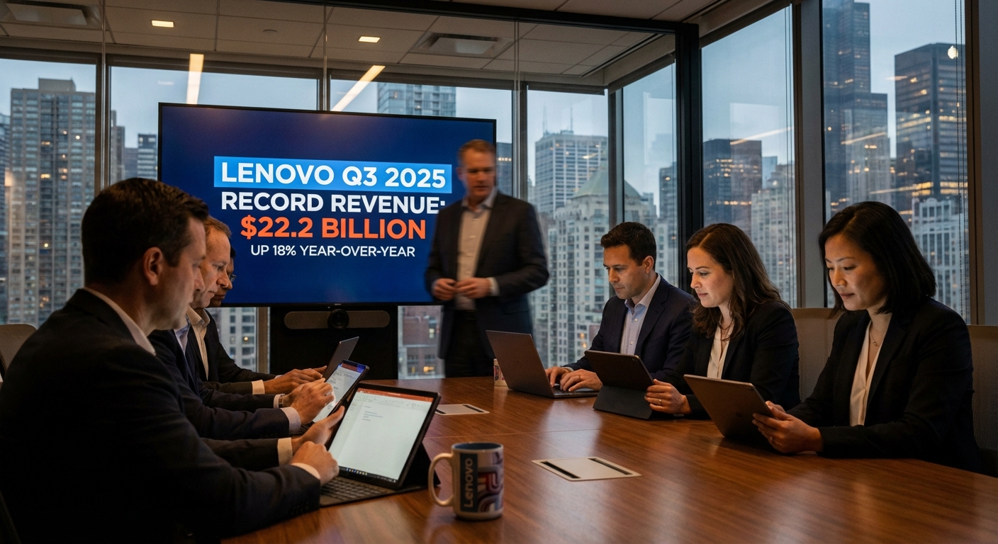 O Triunfo de Lenovo: Como a Inteligência Artificial Transforma a Indústria Tecnológica e Justifica o Investimento em AI Gigafactories