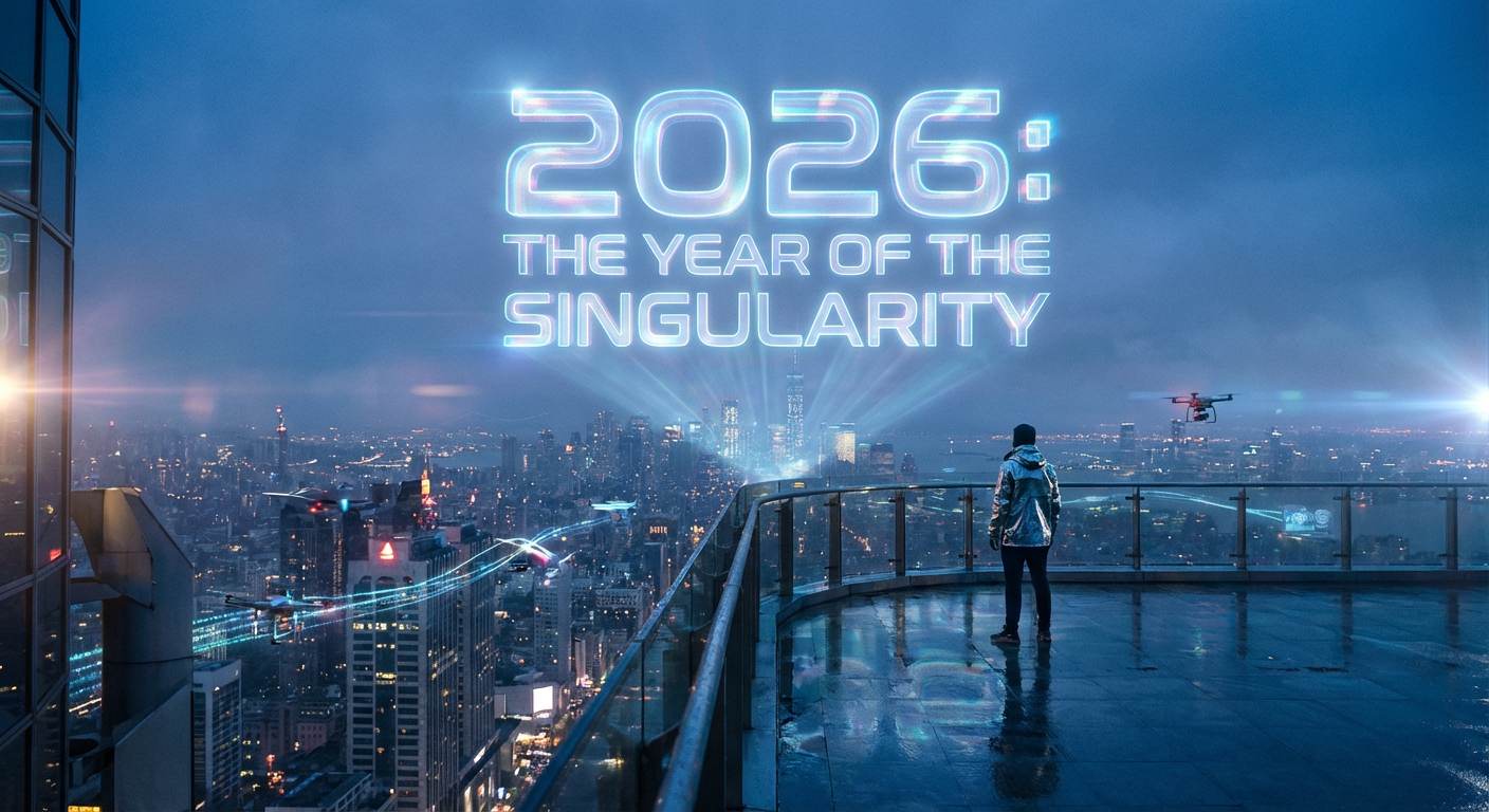 2026: O Ano da Singularidade e a Revolução das Gigafábricas de IA
