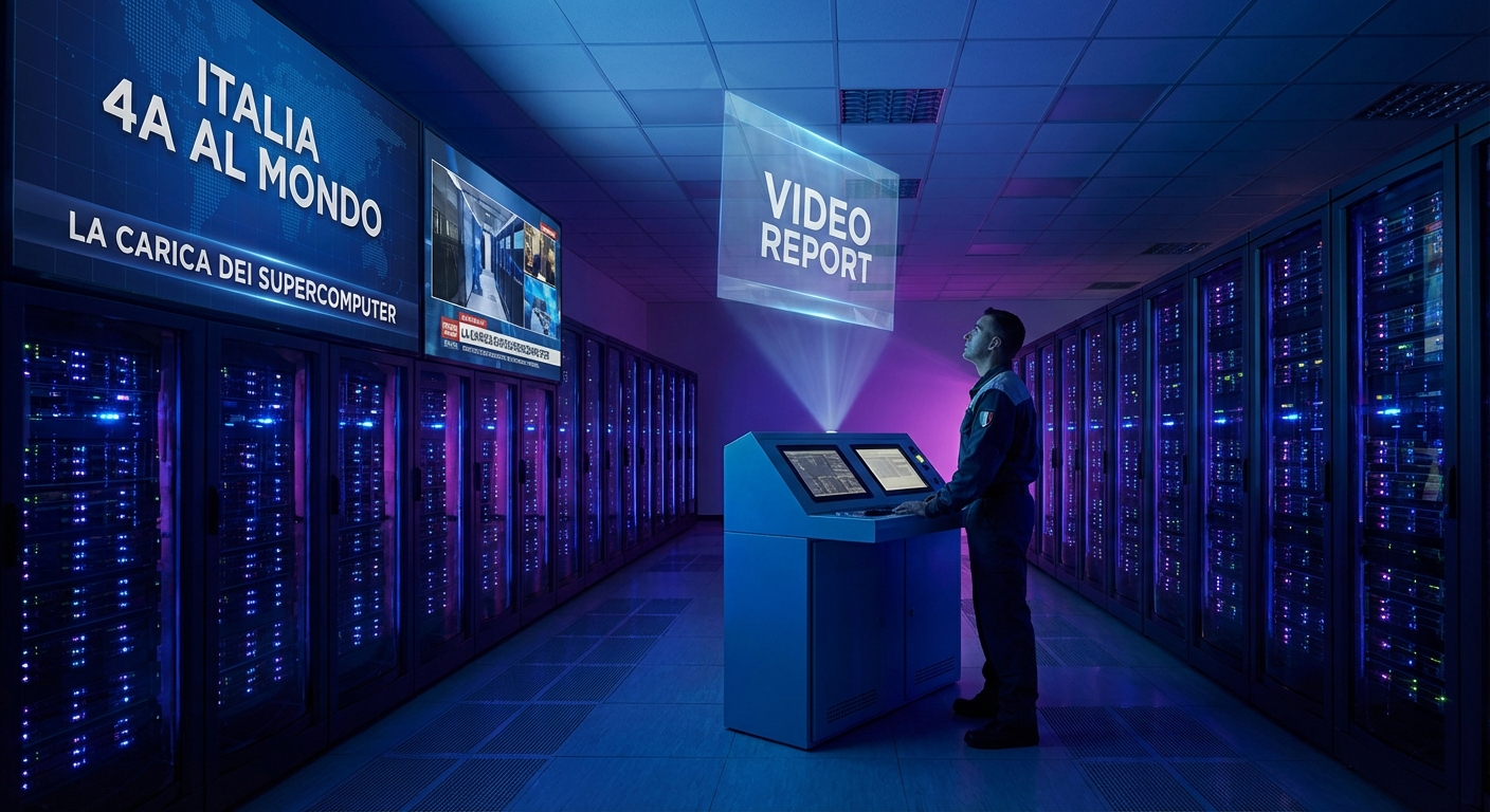 Ítalia Consolida Posição como Potência Global em Supercomputadores: Um Investimento Estratégico em IA