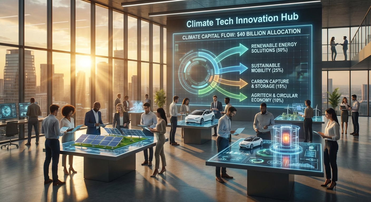 Os 40 mil milhões em capital de risco de tecnologia clima: uma oportunidade perdida para a Inteligência Artificial