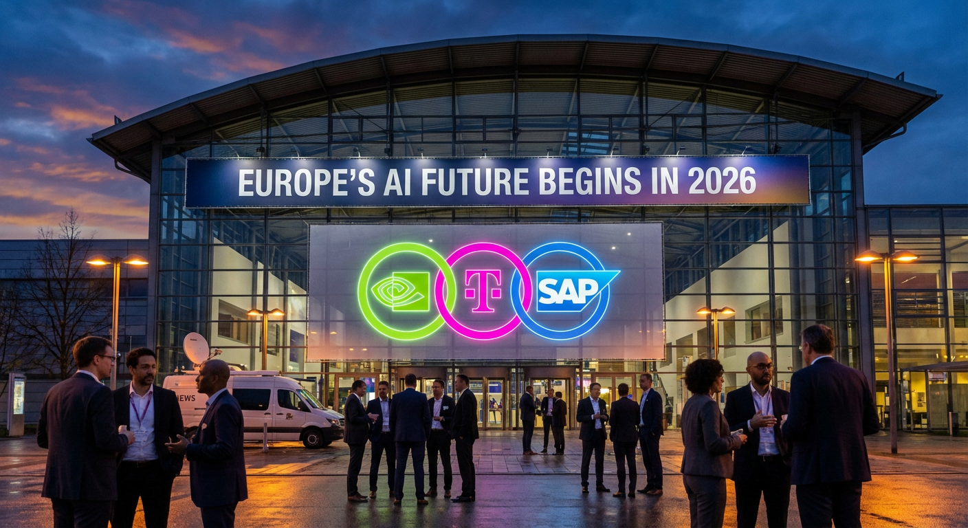 Á Aliança Nvidia-Telekom-SAP: O Futuro da Inteligência Artificial Europeia Começa em 2026