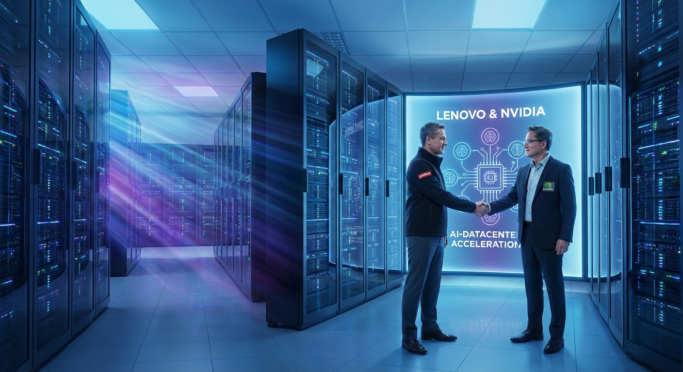 Lenovo e Nvidia: A Parceria Estratégica que Acelera a Revolução das AI Gigafactories